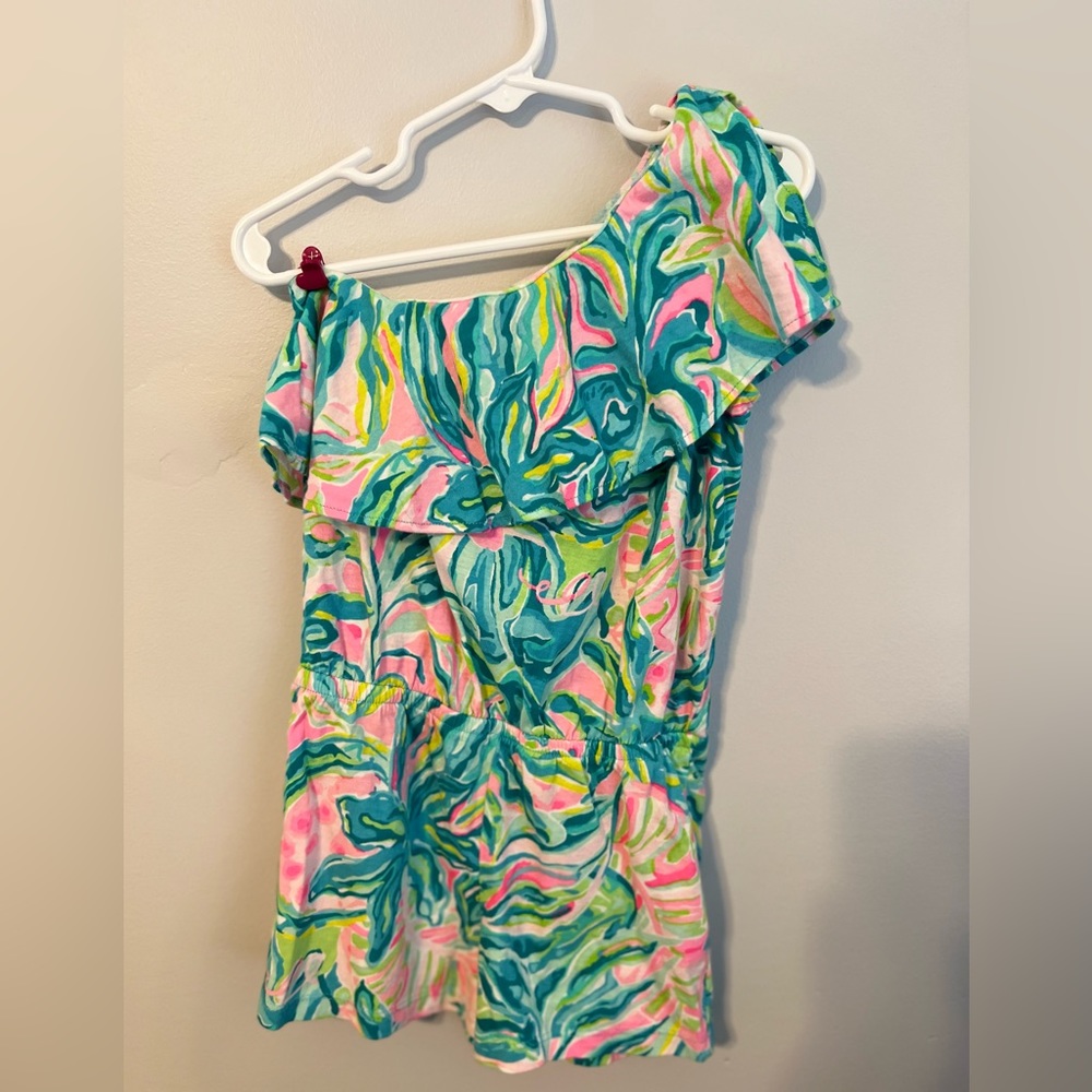 Lily Pulitzer One Shoulder Romper | Girls S